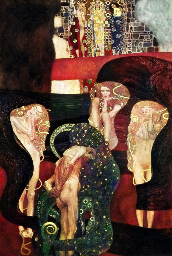 Gustav Klimt — Jurisprudence | Fine Art Print