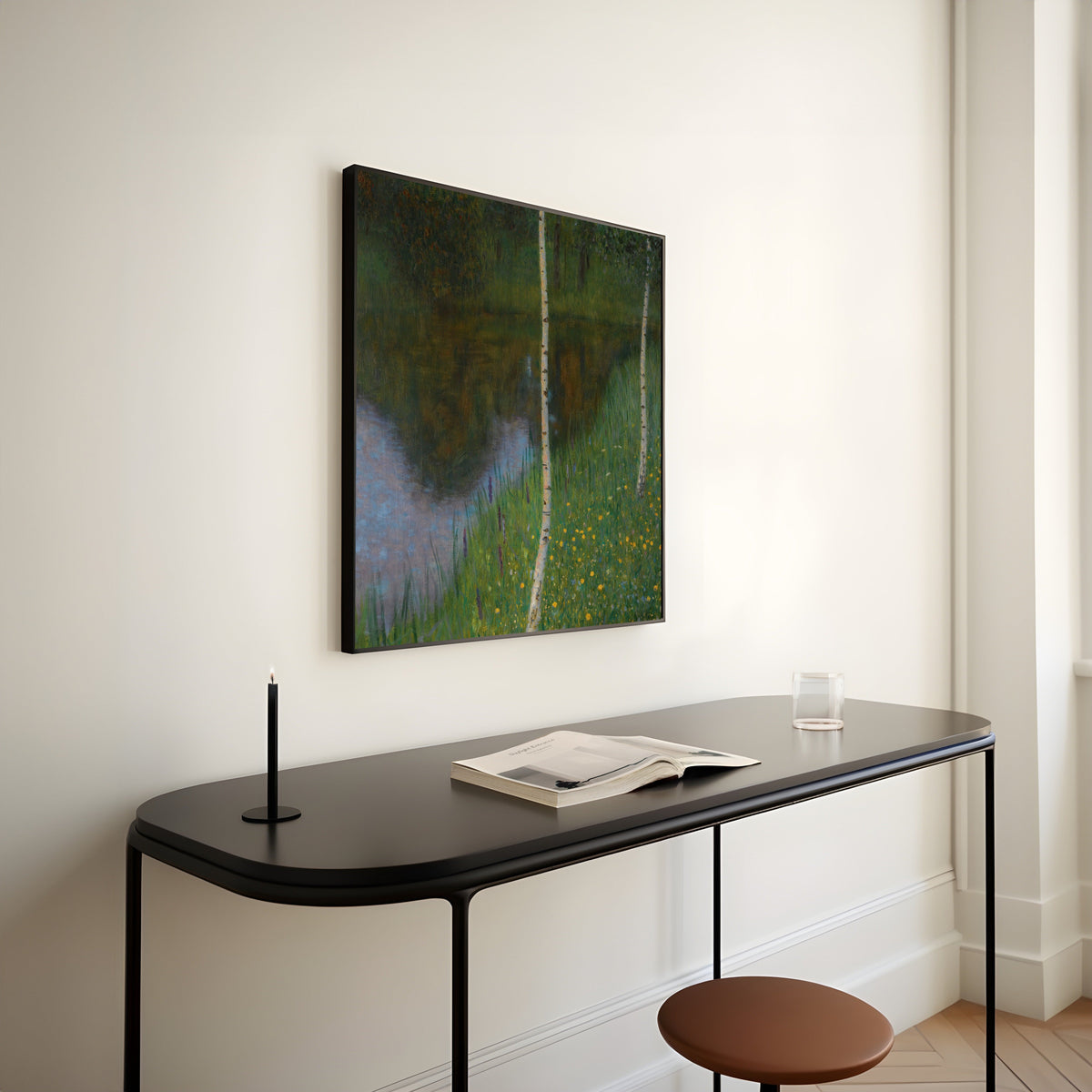 Gustav Klimt — Lakeshore with Birches | Fine Art Print - 9ArtPrints