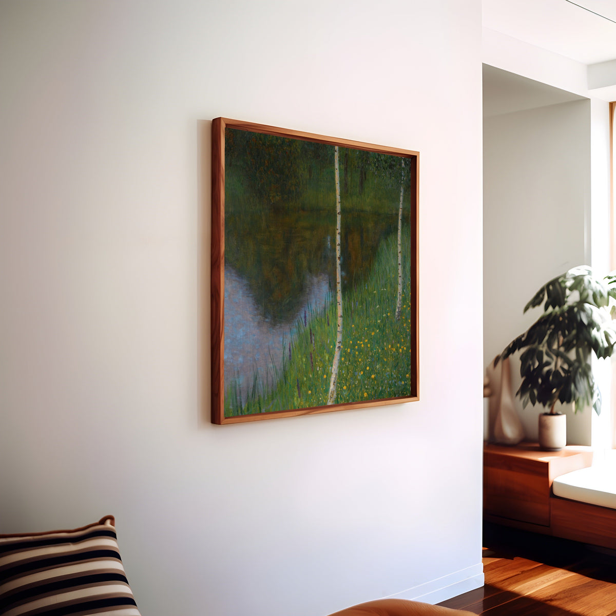 Gustav Klimt — Lakeshore with Birches | Fine Art Print - 9ArtPrints