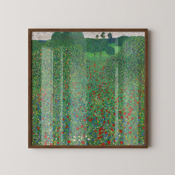 Gustav Klimt — Poppies | Fine Art Print