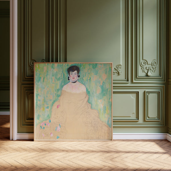Gustav Klimt — Portrait of Amalie Zuckerkandl | Fine Art Print