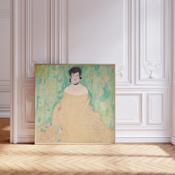 Gustav Klimt — Portrait of Amalie Zuckerkandl | Fine Art Print