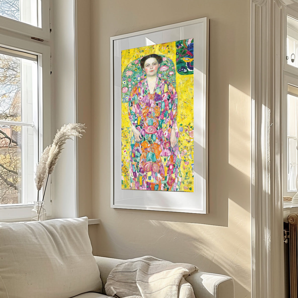 Gustav Klimt — Portrait of Eugenia Primavesi | Fine Art Print - 9ArtPrints