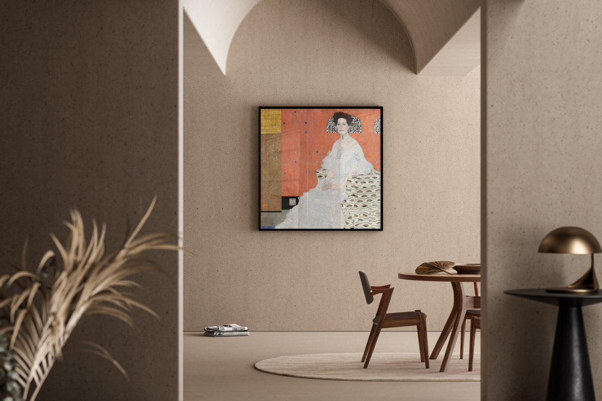 Gustav Klimt — Portrait of Fritza Riedler | Fine Art Print - 9ArtPrints