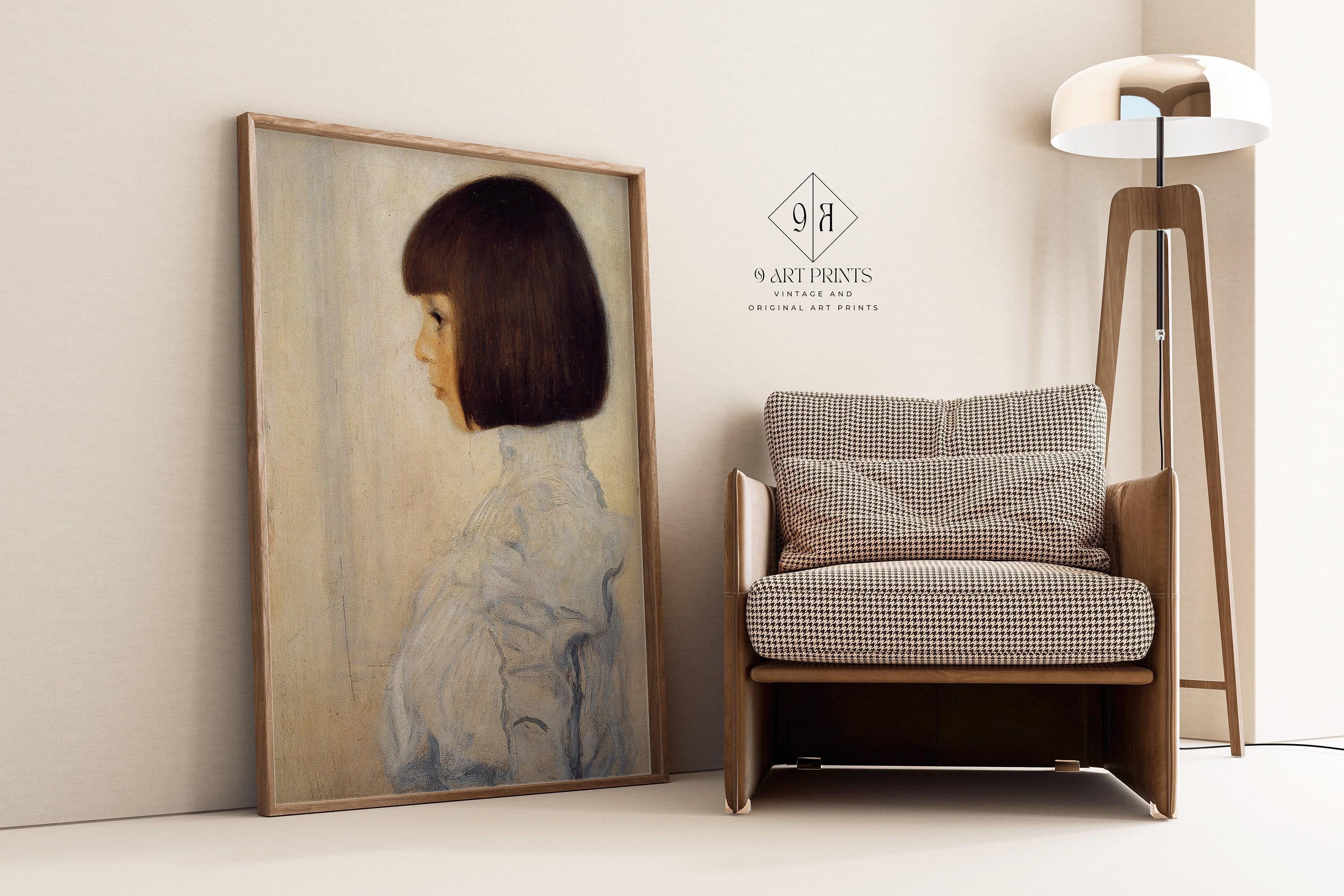 Gustav Klimt - Portrait of Helene Klimt | Famous Vintage Painting (available handframed or unframed) - 9ArtPrints