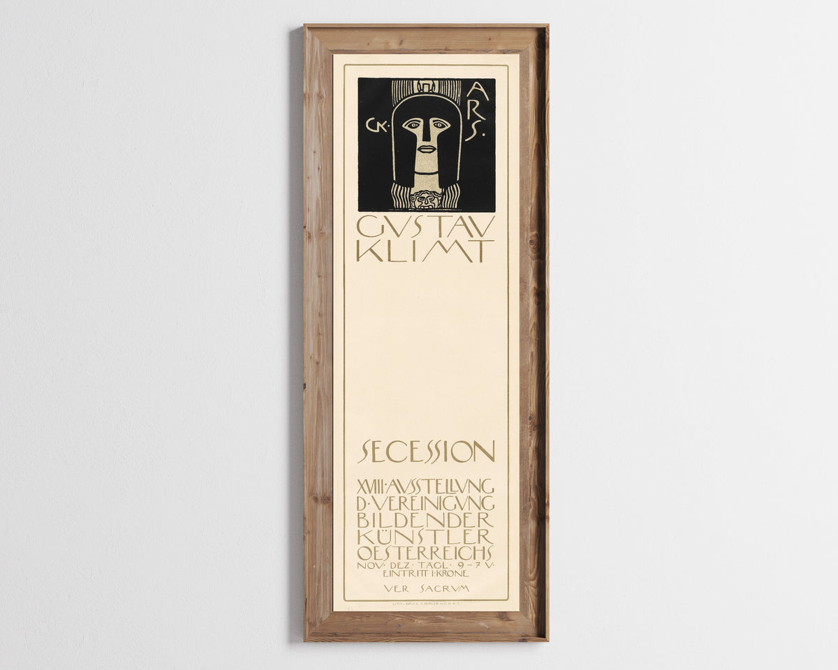 Gustav Klimt — Poster for the 18th Secession Exhibition | Fine Art Print - 9ArtPrints
