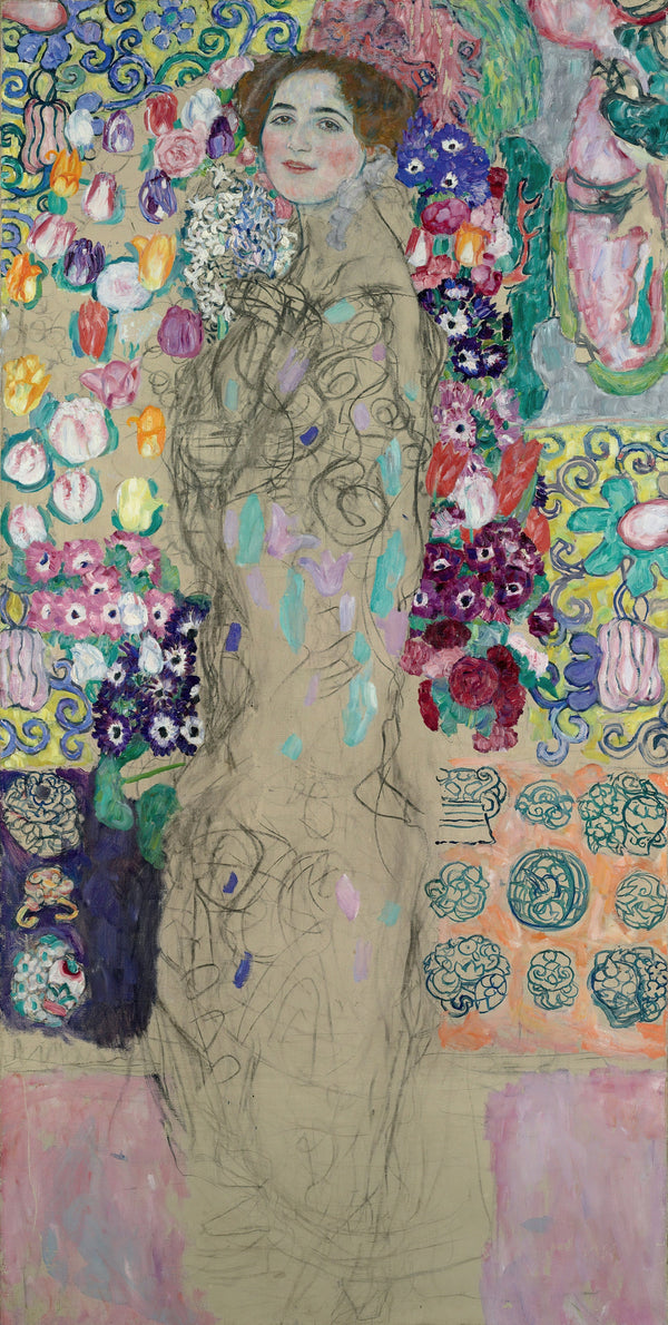 Gustav Klimt — Posthumous Portrait of Ria Munk III | Fine Art Print