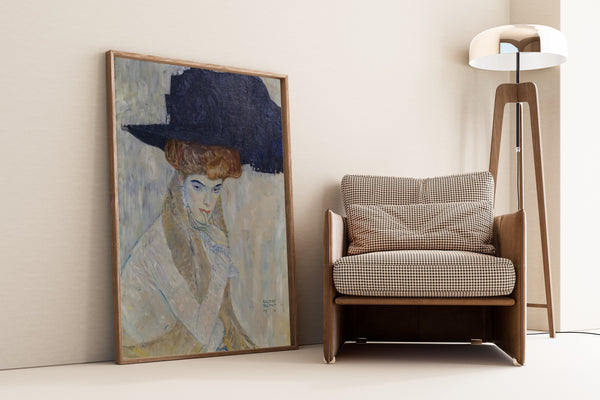 Gustav Klimt — The Black Feathered Hat | Fine Art Print