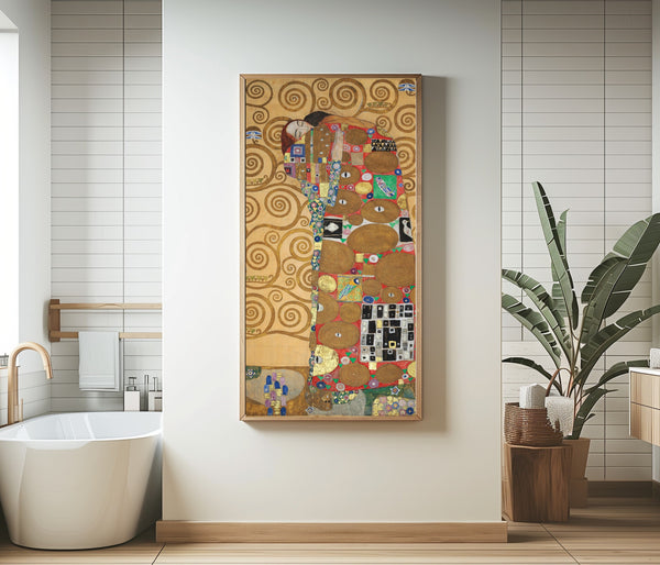 Gustav Klimt — The Embrace (Fulfilment) | Fine Art Print