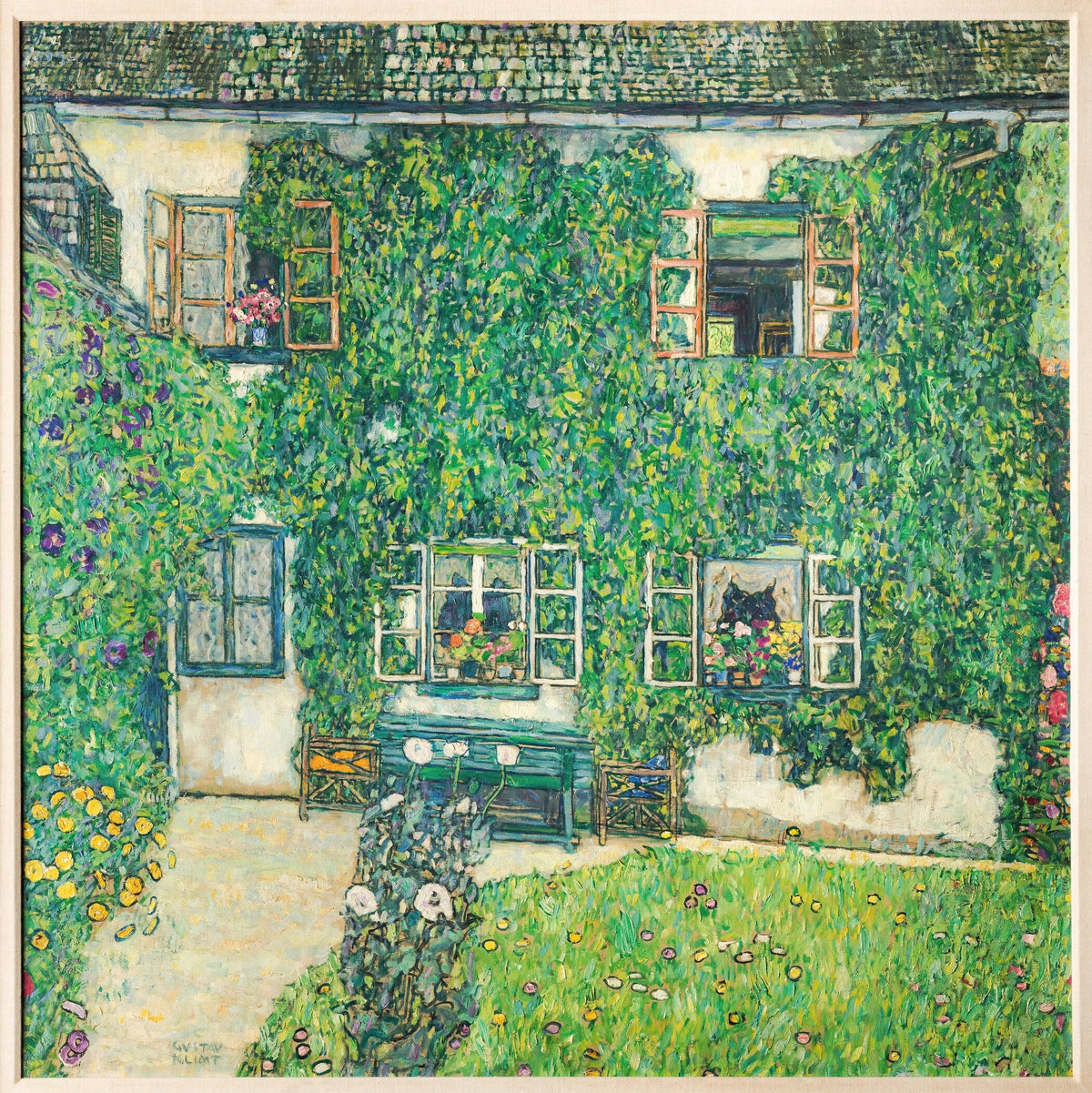 Gustav Klimt — The Forester's House in Weissenbach | Fine Art Print - 9ArtPrints