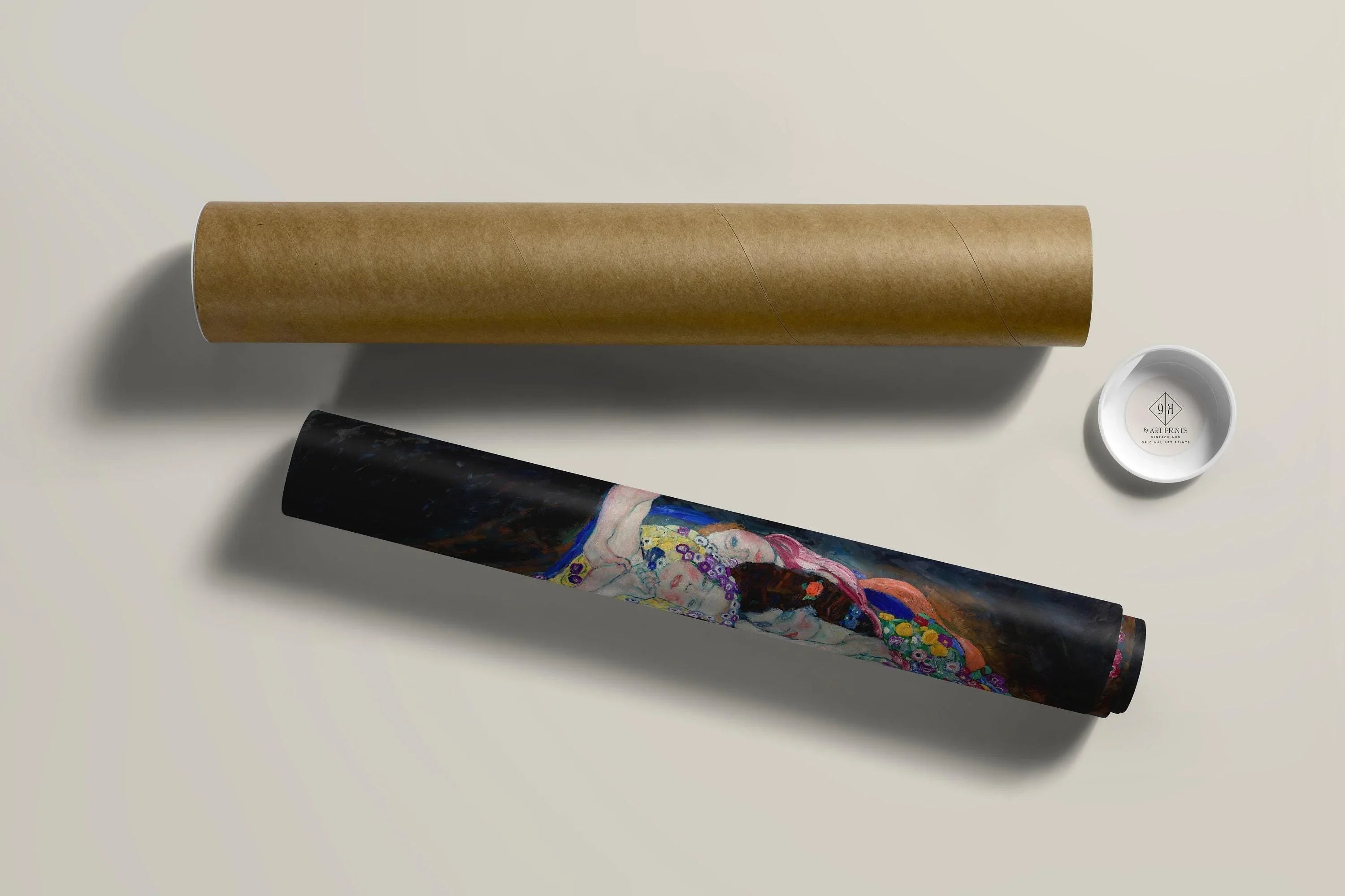 Gustav Klimt - The Virgin | Famous Vintage Painting (available handframed or unframed) 1x1 - 9ArtPrints