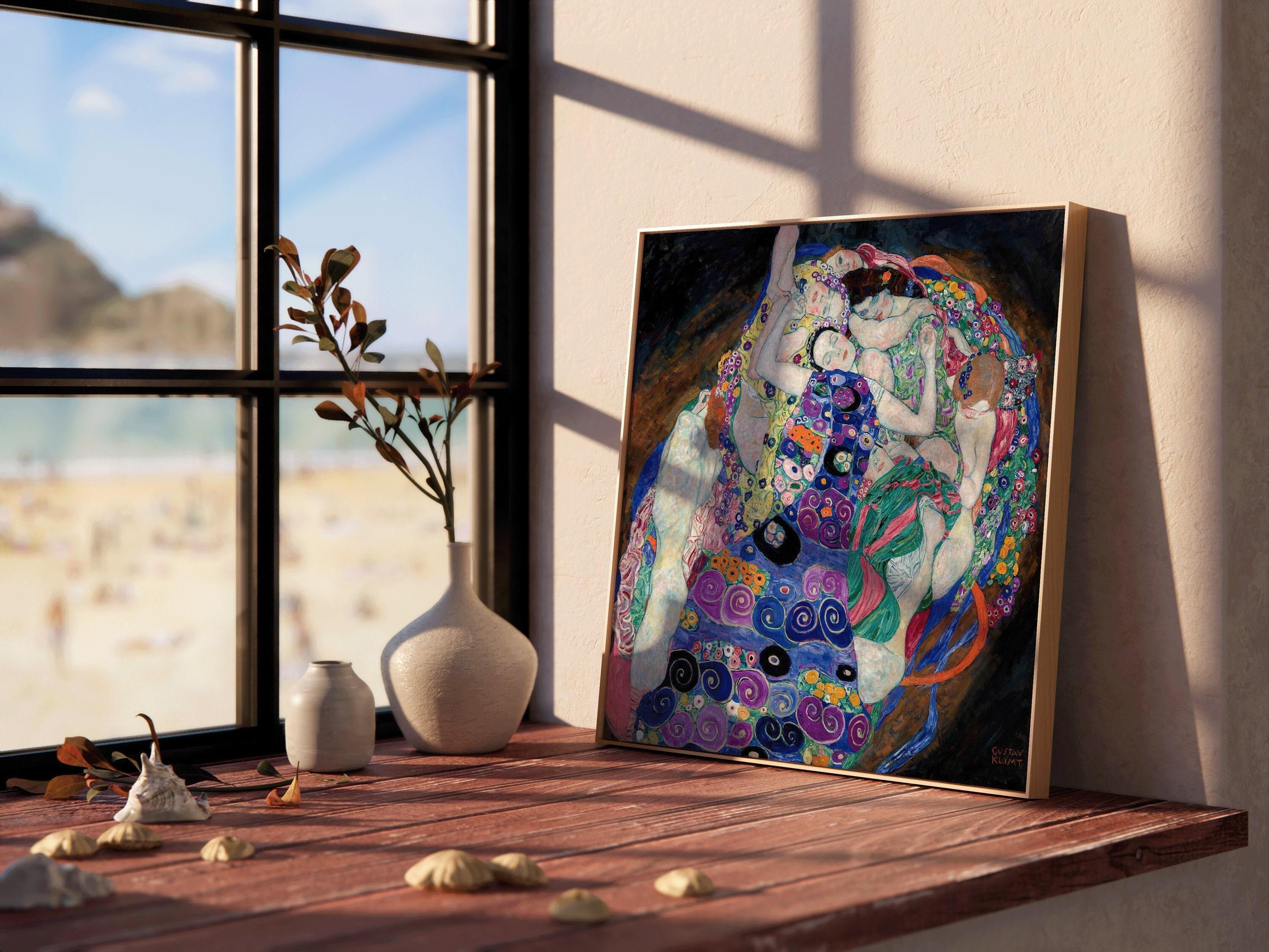 Gustav Klimt - The Virgin | Famous Vintage Painting (available handframed or unframed) 1x1 - 9ArtPrints