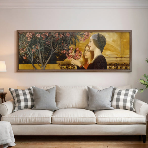 Gustav Klimt — Two Girls with an Oleander | Fine Art Print