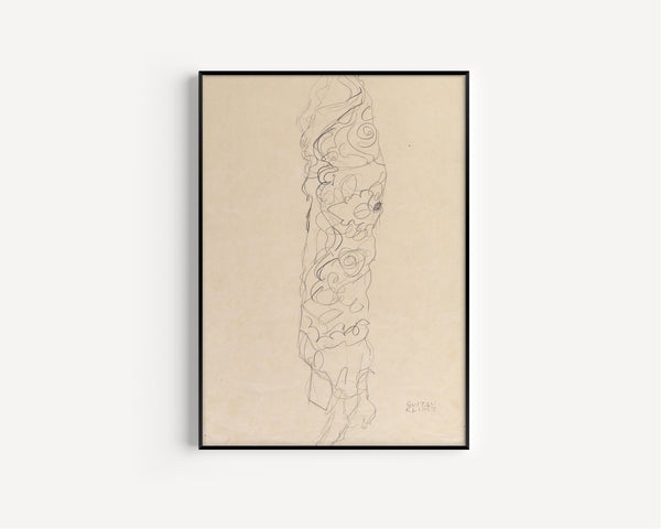 Gustav Klimt — Woman in Kimono | Fine Art Print