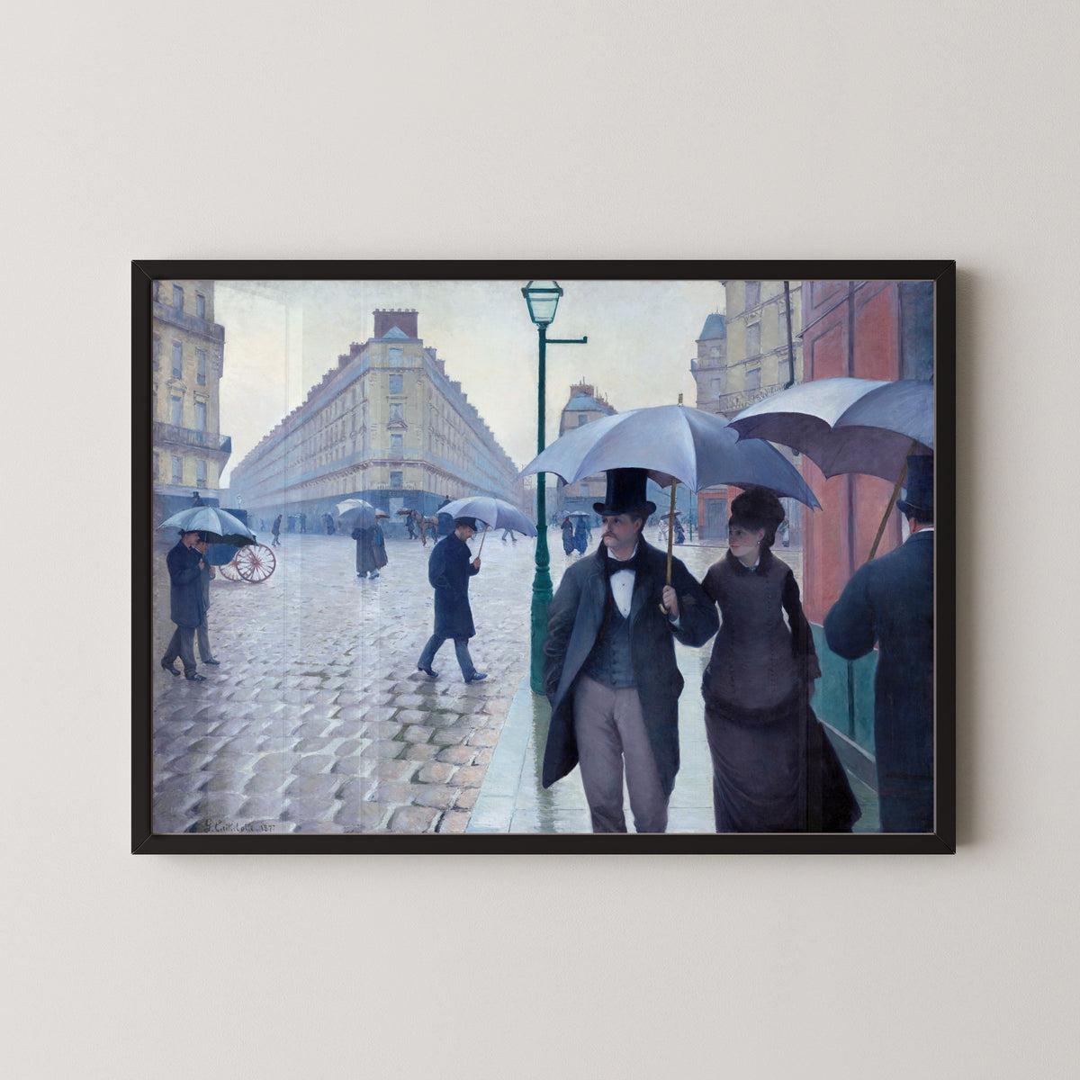 Gustave Caillebotte — Paris Street; Rainy Day | Fine Art Print