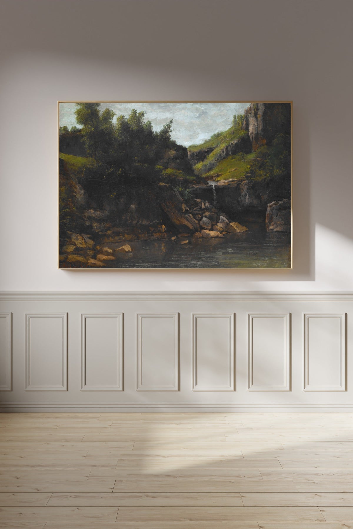 Gustave Doré — Cascade in a Rocky Landscape | Fine Art Print - 9ArtPrints