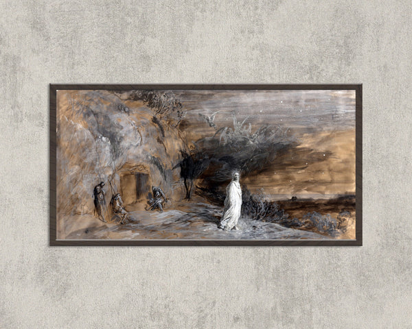 Gustave Doré — Christ coming out of the tomb | Fine Art Print