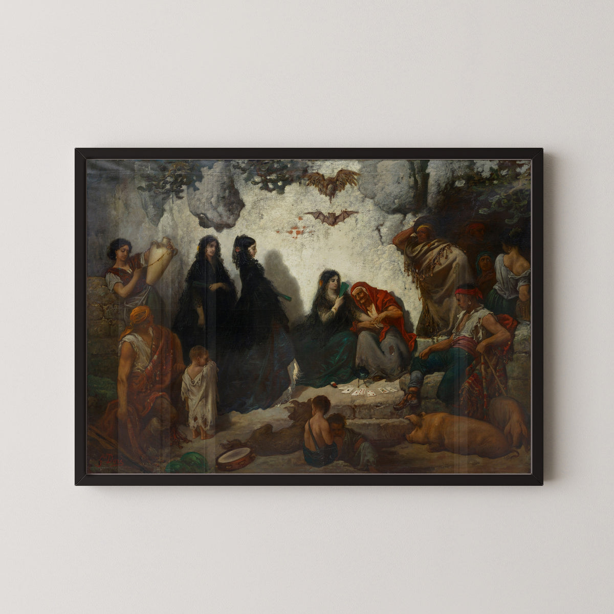 Gustave Doré — Fortune-Telling at Sacro Monte | Fine Art Print - 9ArtPrints