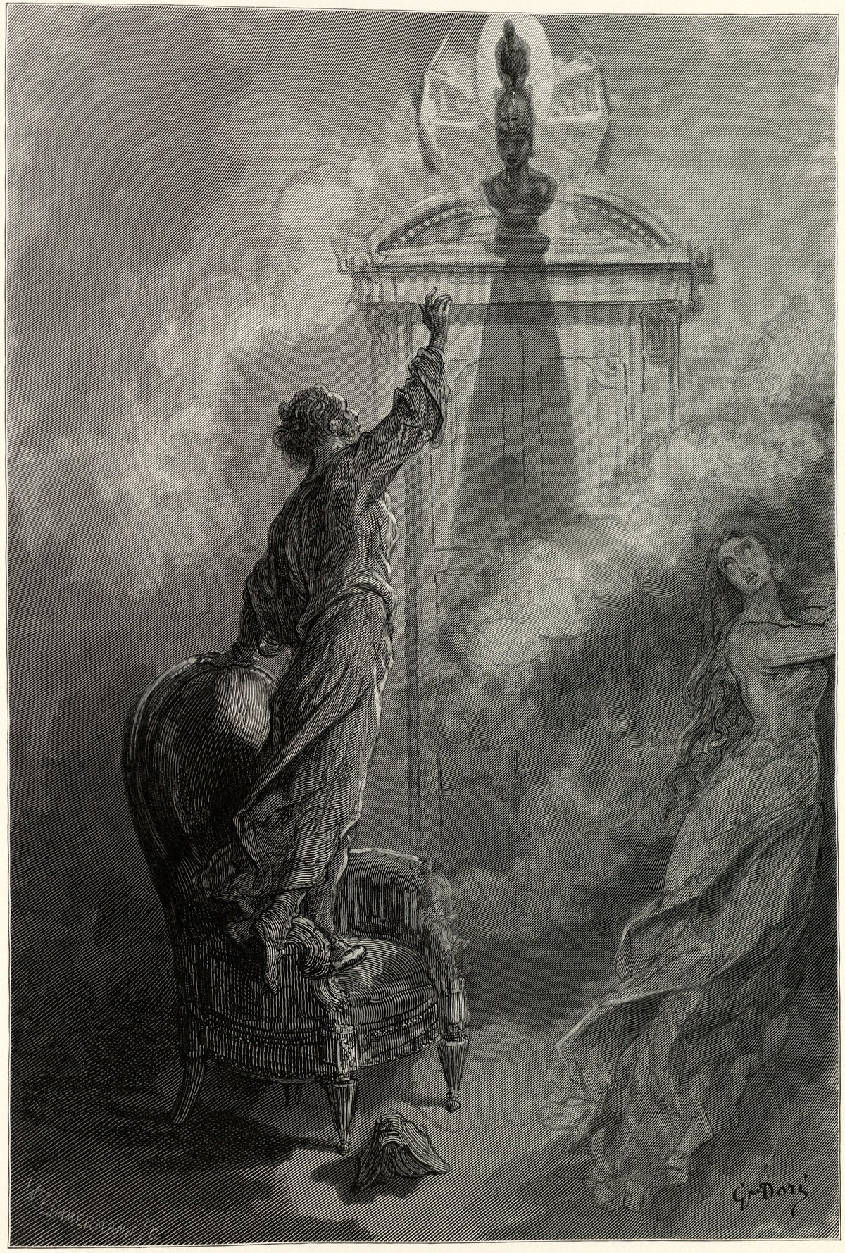 Gustave Doré — Is there balm in Gilead? | Gothic Illustration Print - 9ArtPrints