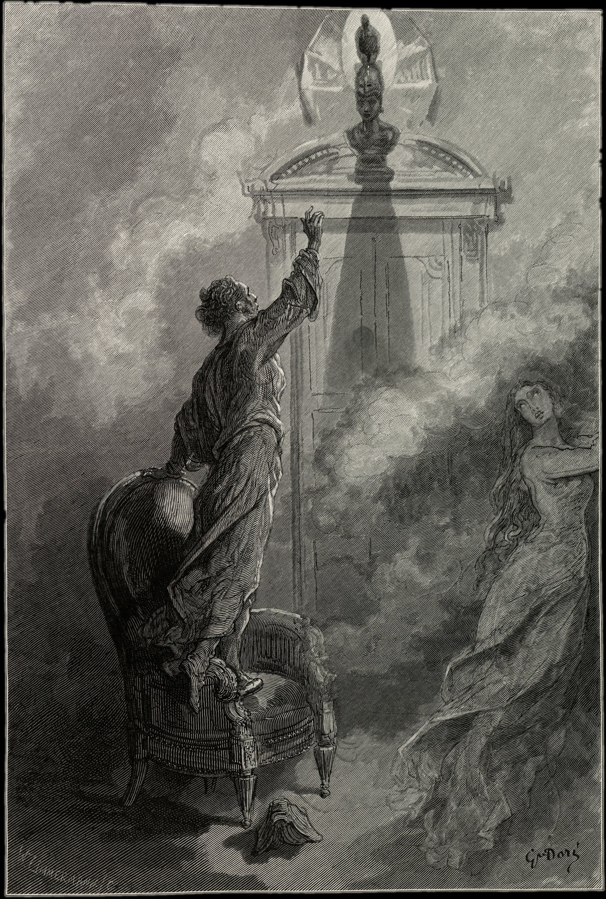 Gustave Doré — Is there balm in Gilead? | Gothic Illustration Print - 9ArtPrints