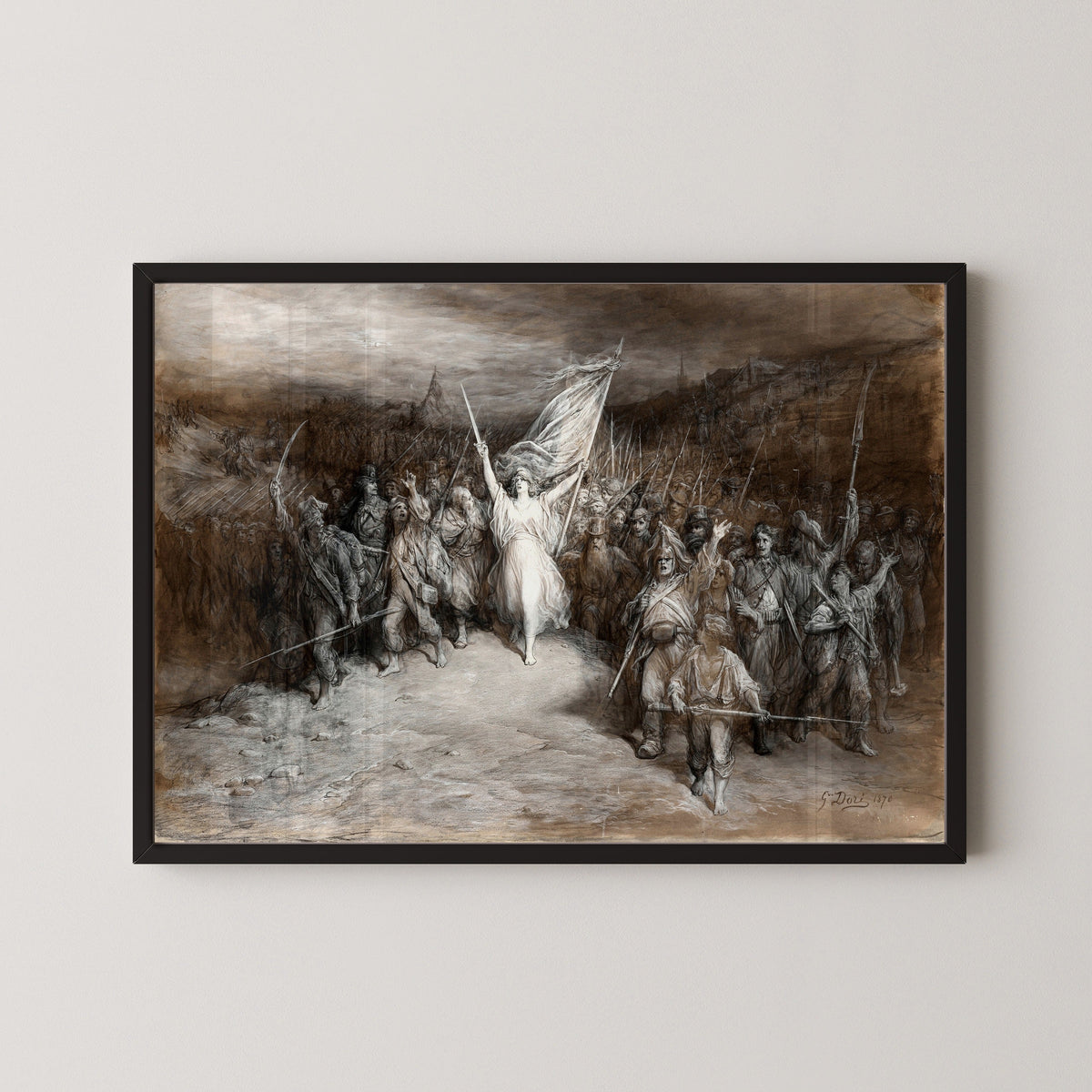Gustave Doré — La Marseillaise | Fine Art Print - 9ArtPrints