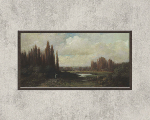 Gustave Doré — Landscape with a Rider by a Pond | Fine Art Print