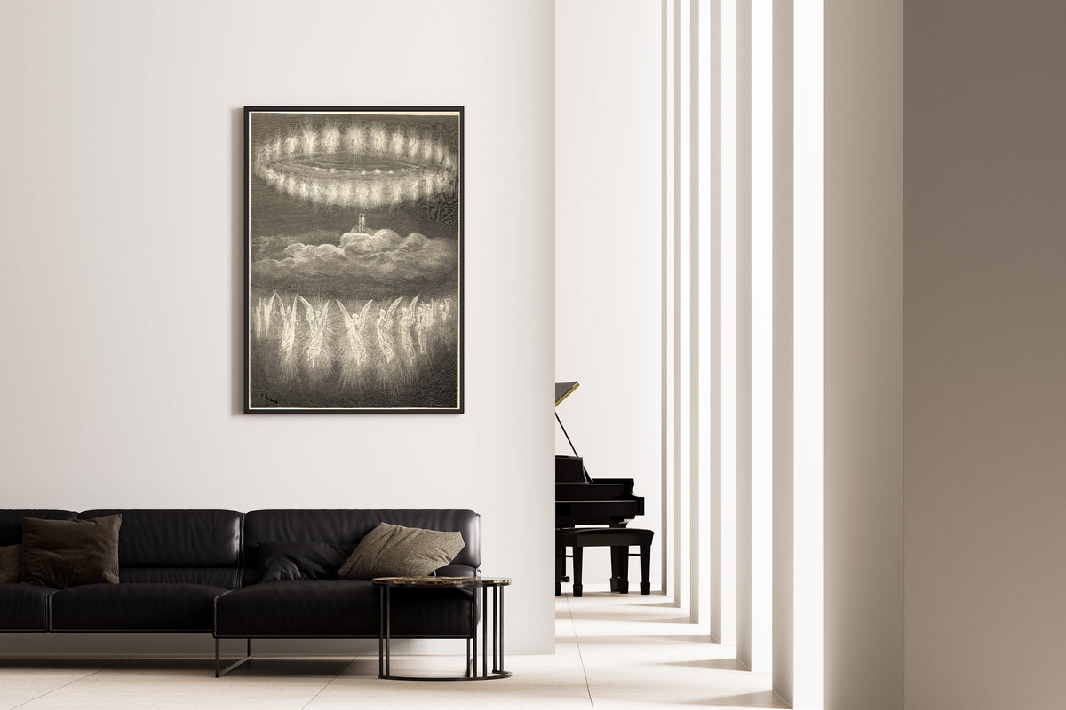 Gustave Doré — Paradiso, Canto XII: The Two Garlands of the Blessed | Dante Illustration Print - 9ArtPrints