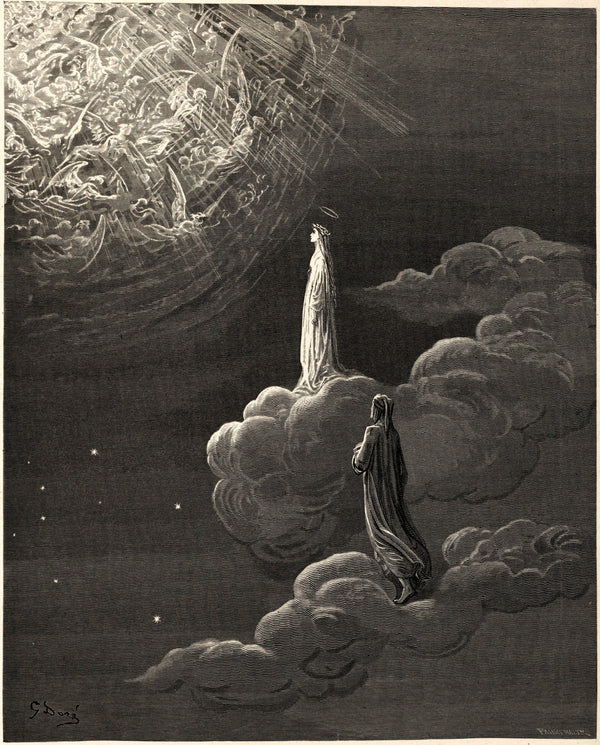 Gustave Doré — Paradiso, Canto XIV: The Ascent to Mars | Dante Illustration Print