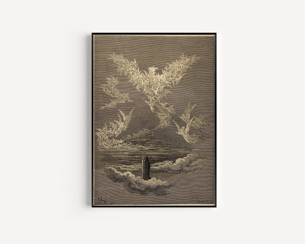 Gustave Doré — Paradiso, Canto XIX: The Eagle Speaks | Dante Illustration Print