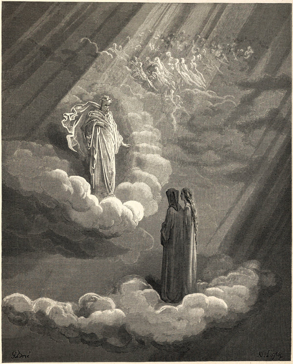 Gustave Doré — Paradiso, Canto XVI: Cacciaguida | Dante Illustration Print
