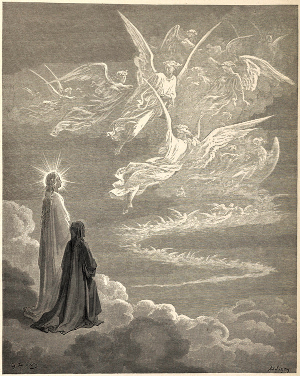 Gustave Doré — Paradiso, Canto XVIII: The Eagle of Souls | Dante Illustration Print