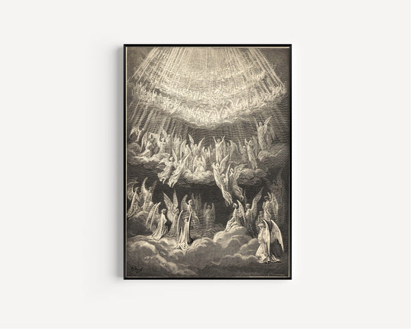 Gustave Doré — Paradiso, Canto XXVII: Glory to the Father | Dante Illustration Print