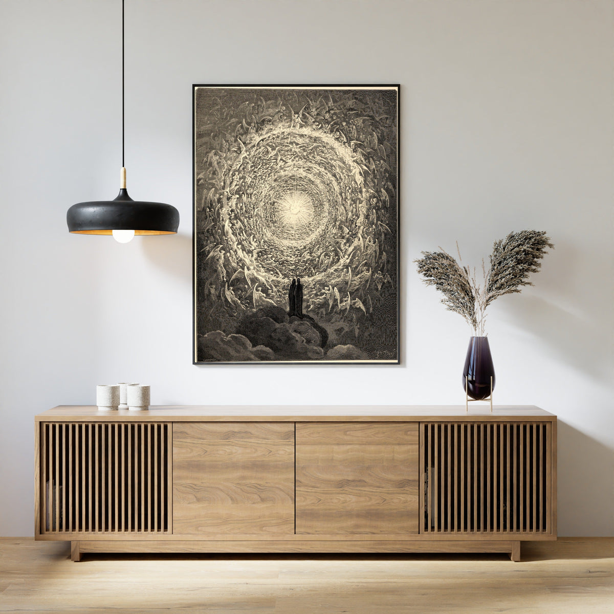 Gustave Doré — Paradiso, Canto XXXI: The Celestial Rose | Dante Illustration Print - 9ArtPrints