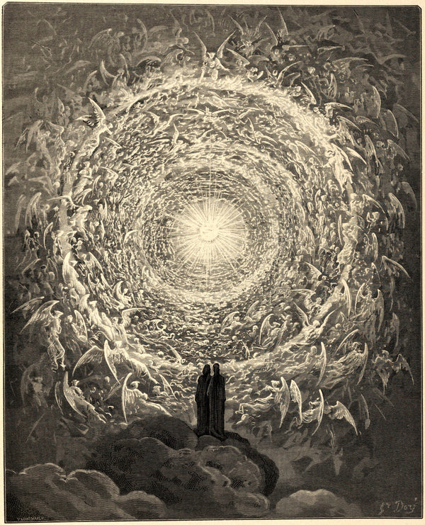 Gustave Doré — Paradiso, Canto XXXI: The Celestial Rose | Dante Illustration Print