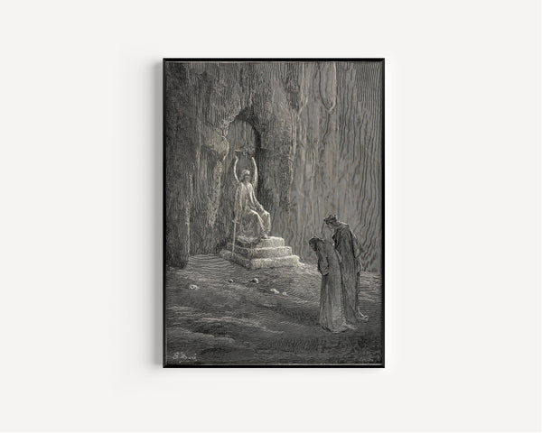 Gustave Doré — Purgatorio, Canto IX: The Angel at the Gate | Dante Illustration Print