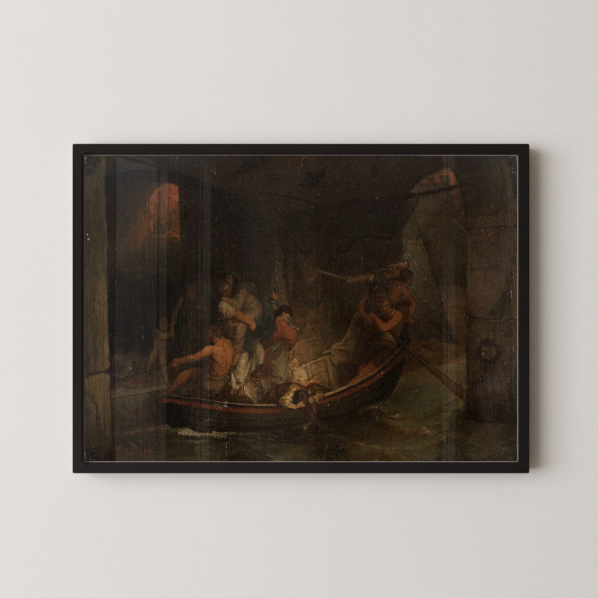 Gustave Doré — Rome in Flames | Fine Art Print - 9ArtPrints
