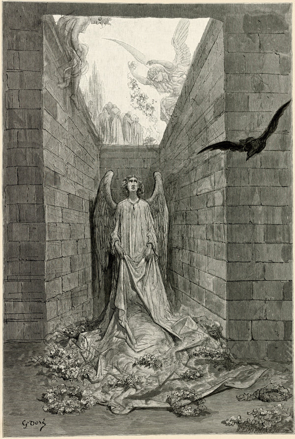 Gustave Doré — Sorrow for the lost Lenore | Gothic Illustration Print