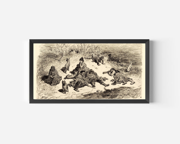 Gustave Doré — Spanish Smugglers (Contrebandiers espagnols) | Etching Print