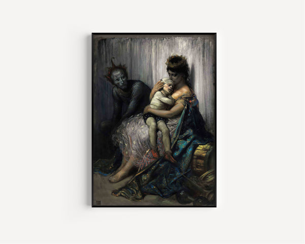 Gustave Doré — The Acrobat’s Family: The Injured Child | Fine Art Print