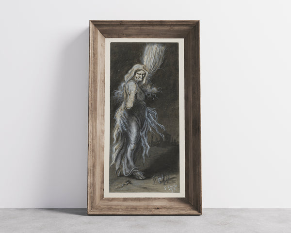 Gustave Doré — The Witch | Fine Art Print
