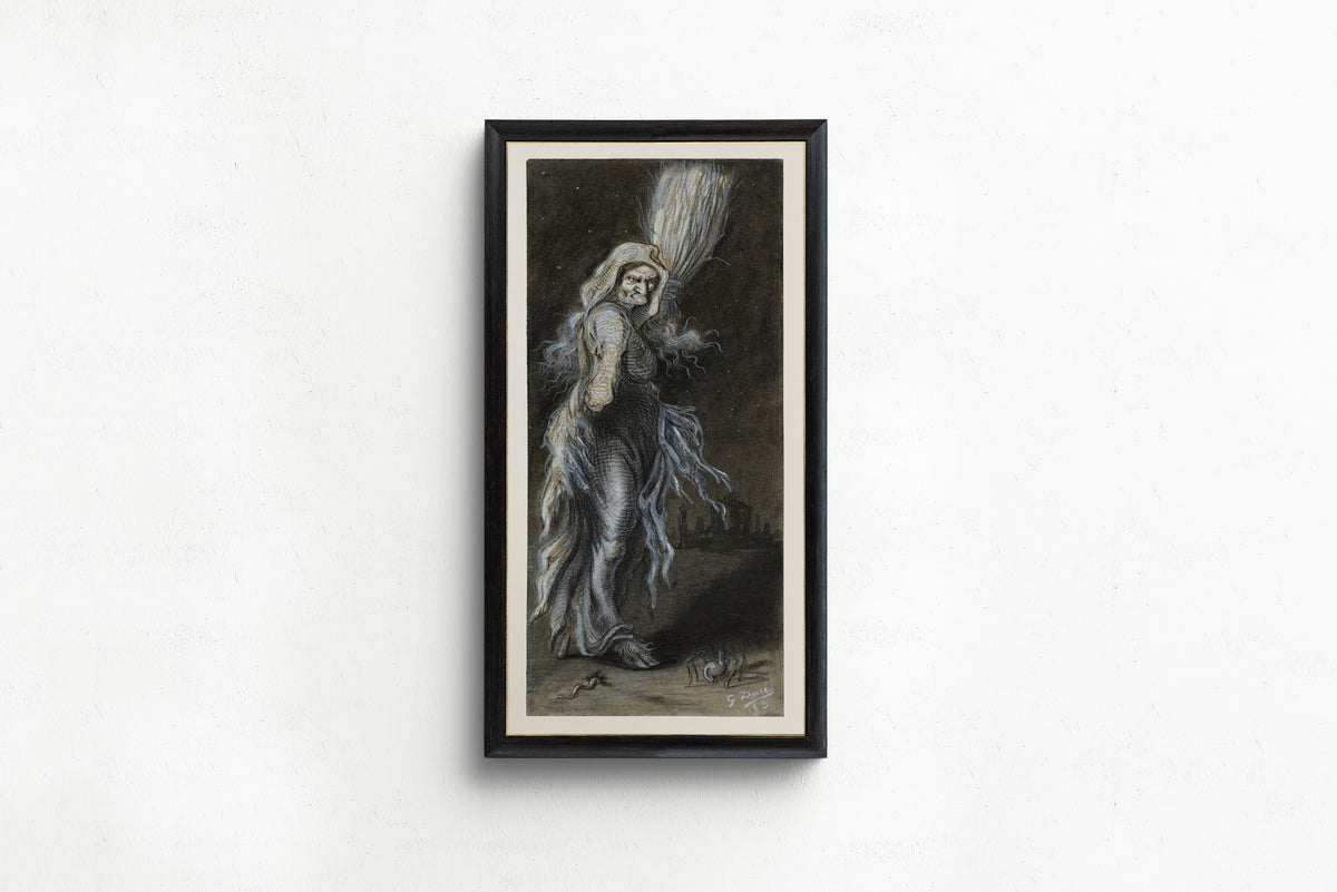 Gustave Doré — The Witch | Fine Art Print - 9ArtPrints