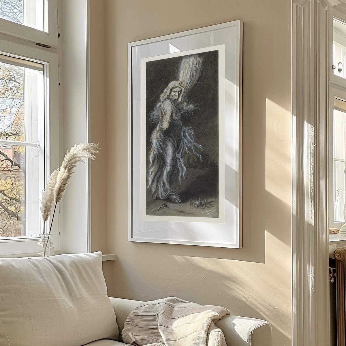 Gustave Doré — The Witch | Fine Art Print - 9ArtPrints