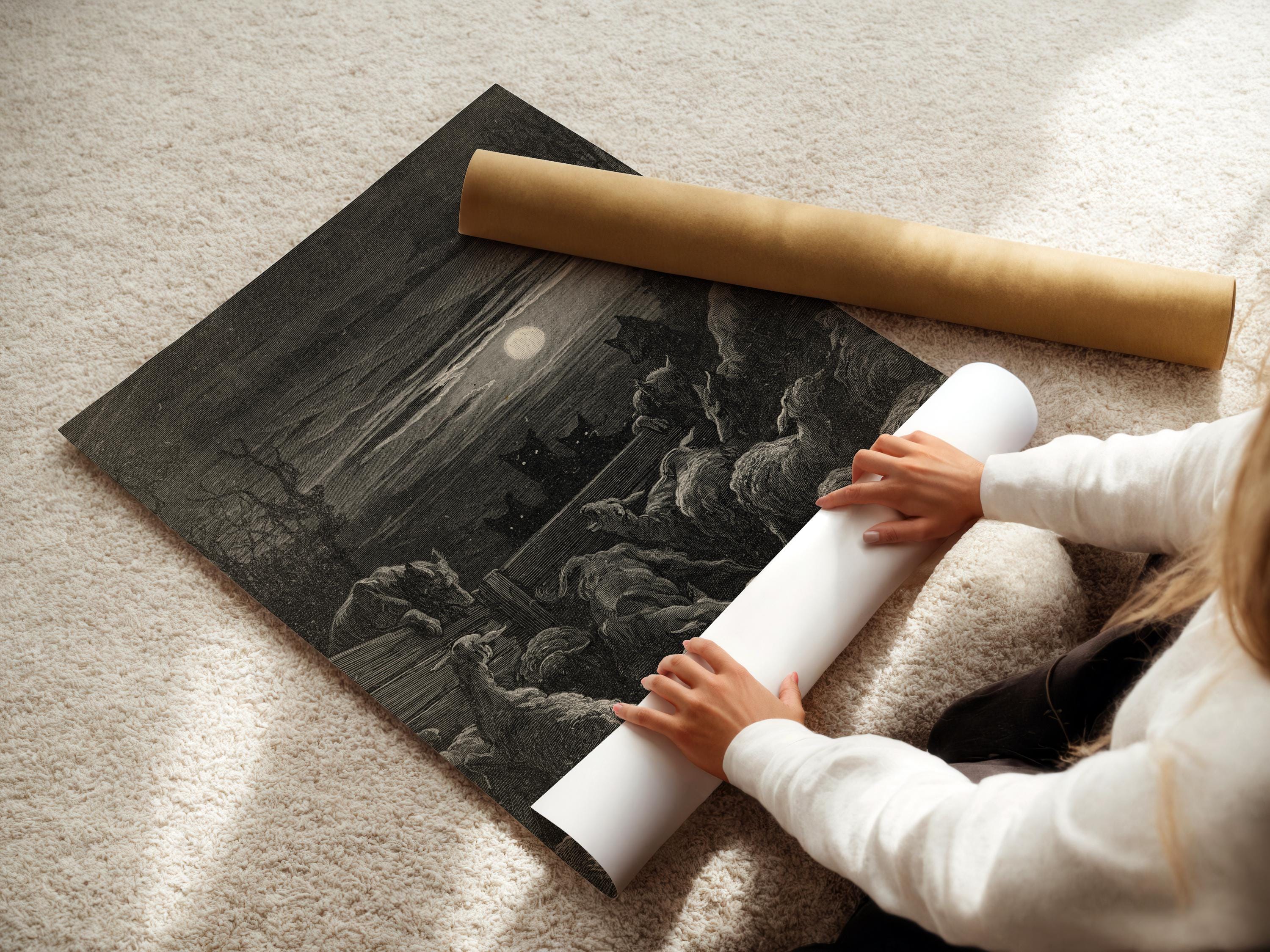 Gustave Doré — The Wolves and the Sheep | Fable Illustration Print - 9ArtPrints