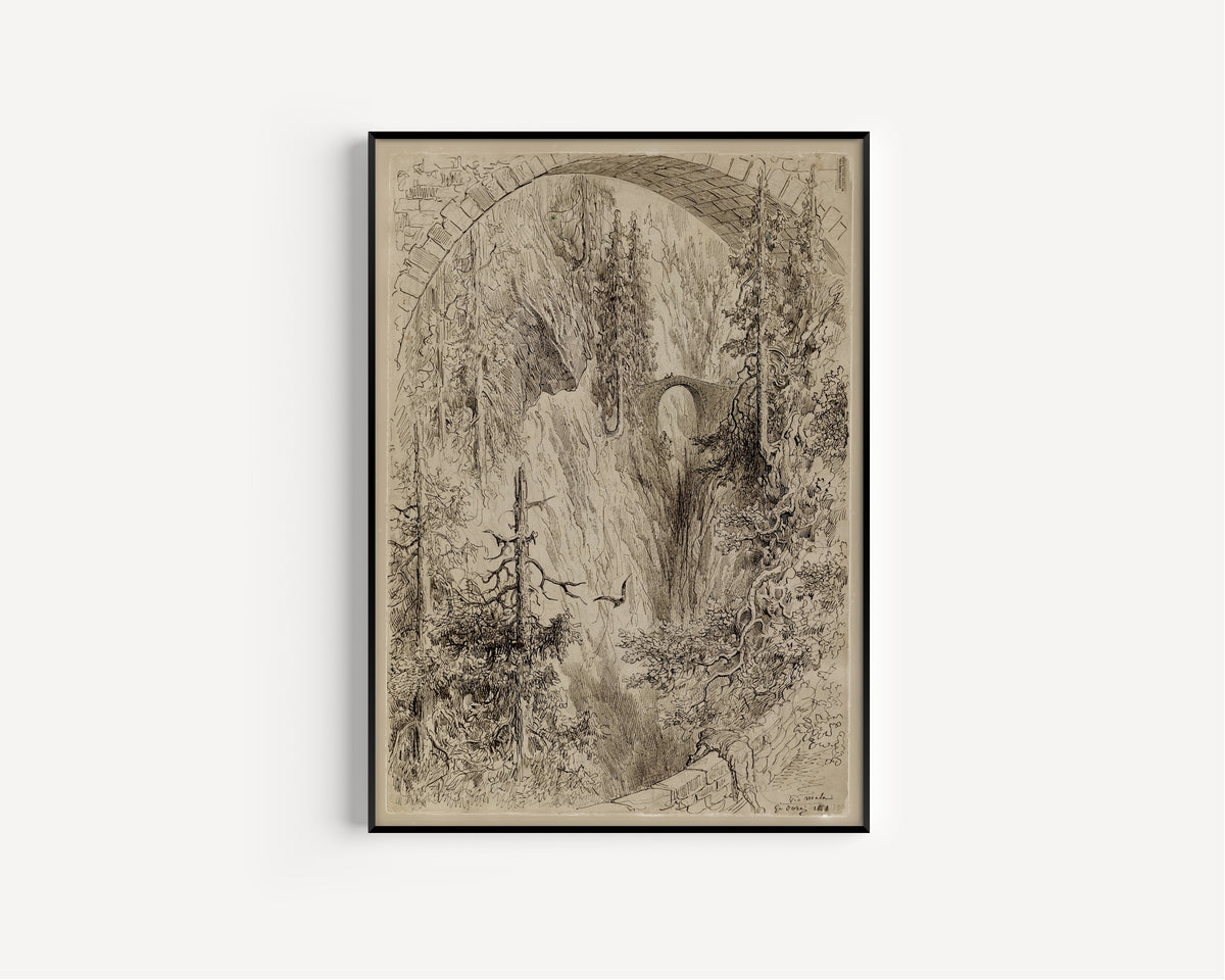 Gustave Doré — Via Mala | Fine Art Print - 9ArtPrints