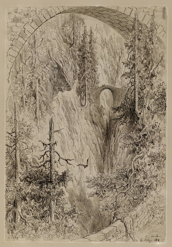 Gustave Doré — Via Mala | Fine Art Print
