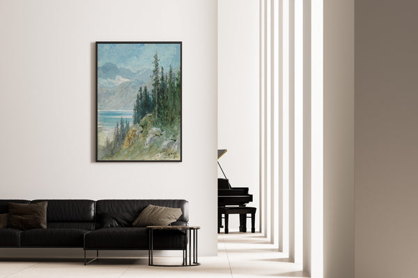 Gustave Doré — View over Lake Geneva at Montreux | Fine Art Print