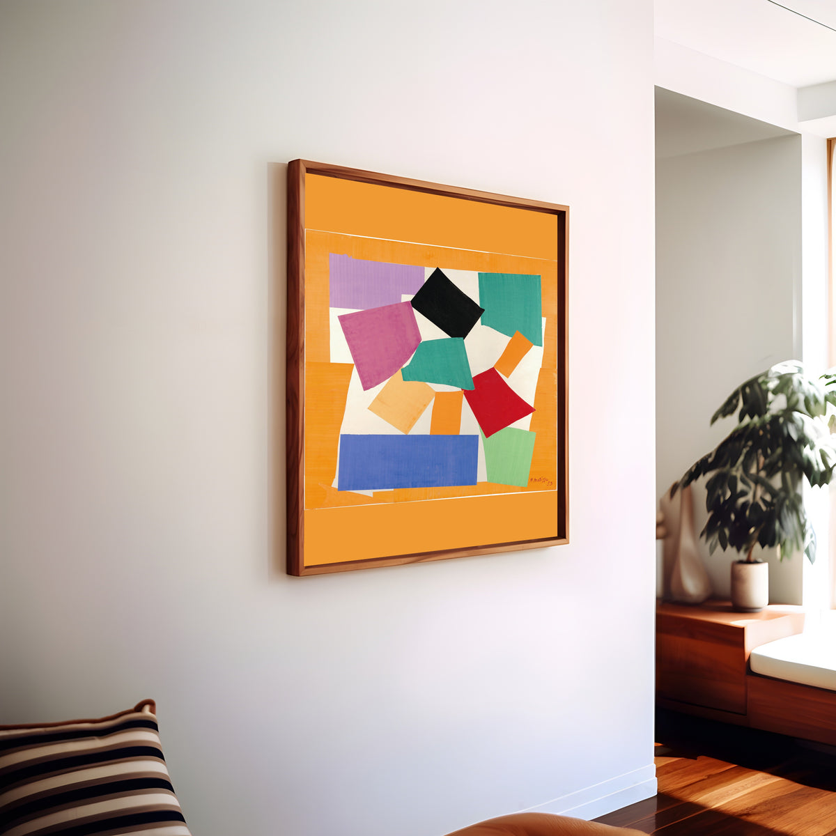Henri Matisse — The Snail (L'Escargot) | Papiers Découpés Fine Art Print