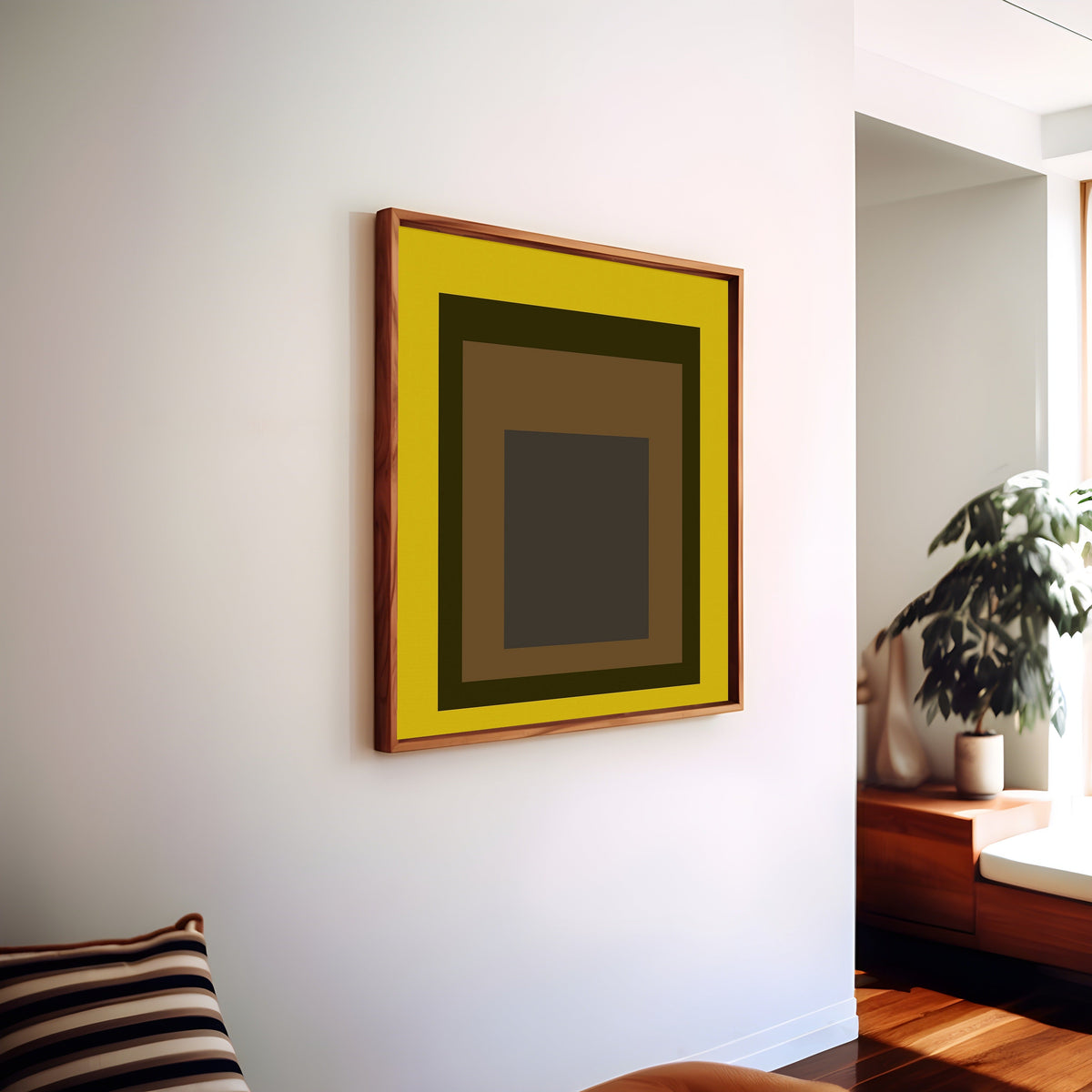 Harvest — Homage to the Square | Mid-Century Modern Art Print - 9ArtPrints