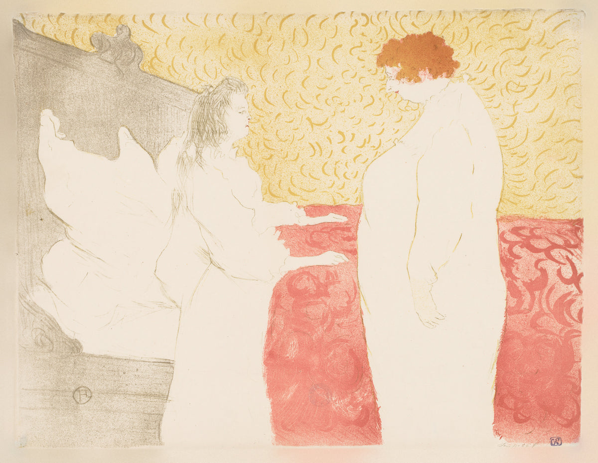 Henri de Toulouse-Lautrec — Elles: Woman in Bed, Profile | Lithograph Print