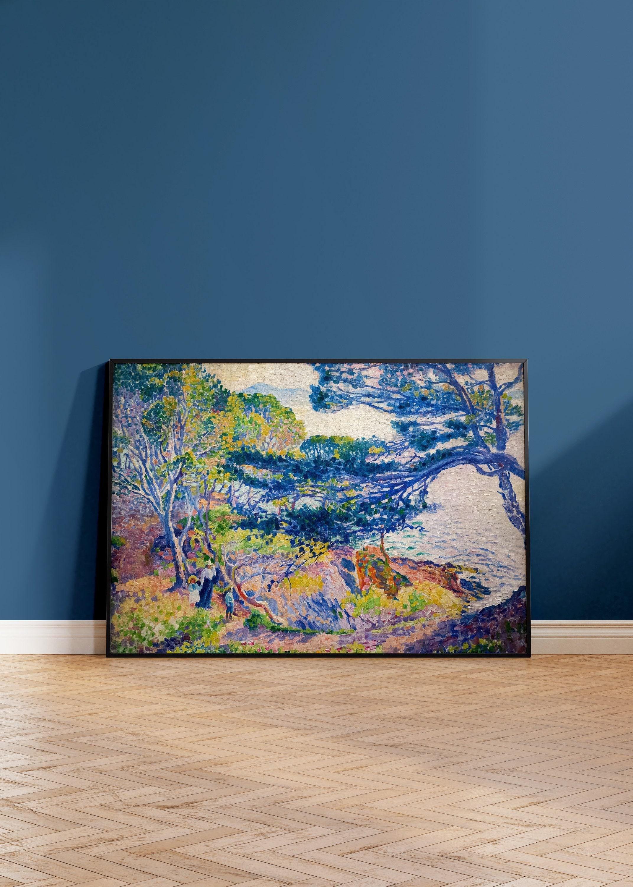 Henri - Edmond Cross - Cape Layet, Provence | Famous Impressionist Art (available handframed or unframed) - 9ArtPrints